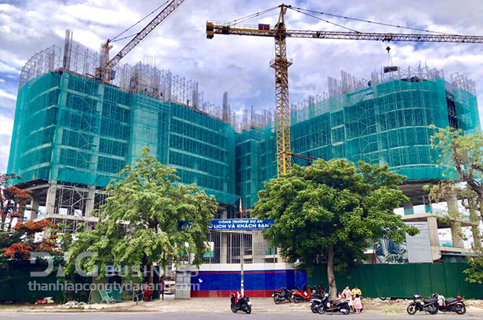 Tiến độ dự án Peninsula Nha Trang