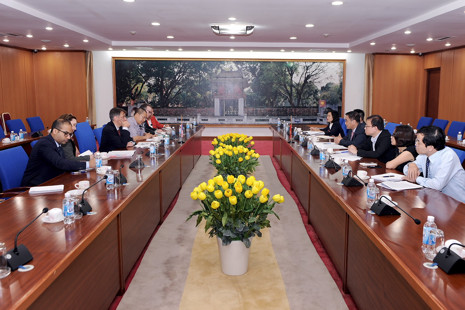Toàn cảnh buổi tiếp