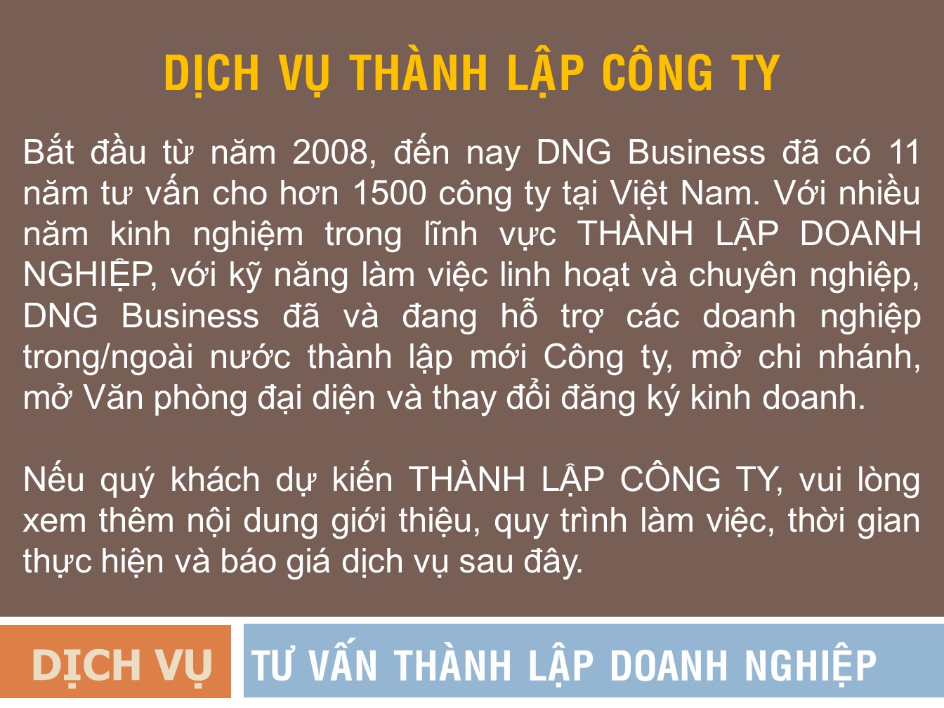 Dịch vụ ĐĂNG KÝ KINH DOANH tại Đà Nẵng