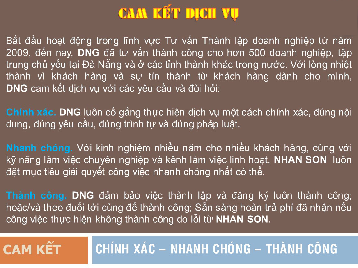 Dịch vụ thành lập doanh nghiệp tại Hội An